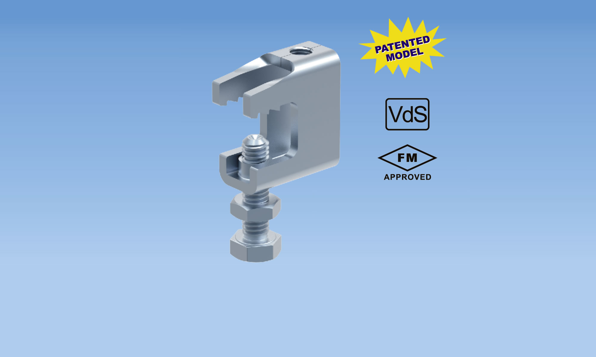 Two Screws Pipe Clamp W/O Lining Classic Type 350 Jiangmen